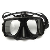 Snorkeling Diving Máscara e Dry Snorkel Tube Combo Para GoPro HD Hero 2 3 4 3 Plus