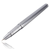 JinHao 126 di alta qualità argento penna stilografica in metallo punta fine per la scuola ufficio scrittura firma penna