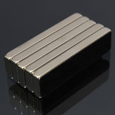 5 Stück N52 40x10x4mm starke Blockmagnete aus Neodym-Erdmetallen