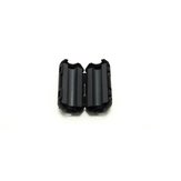 Anti-Electric Magnetic Clip On Soft Ferrite Ring Snap For Servo Wire Cable