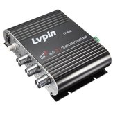 Lvpin LP-838 Car Home Mini Hi-Fi Stereo Amplifier Booster Radio MP3 Super Bass 200W 2.1ch 12V