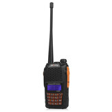 Radio bidirectionnelle portable BaoFeng UV-6R Talkie-walkie à double bande UHF VHF avec transmetteur à 128 canaux