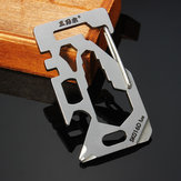 Sanrenmu SK016D  Mini Multi Tools Kit Nail Puller Wrench Opener Keychain