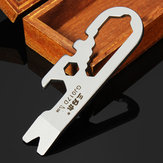 Σετ εργαλείων πολλαπλών χρήσεων Mini Sanrenmu GJ017D Σφυρί Ανοιχτήρι Ανοξείδωτο Κρεμαστό Κλειδόχος