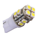 Car Side Wedge Light Bulb Lamp T10 12 LED SMD WHITE