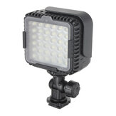 مصباح فيديو LED محمول CN-LUX360 بقوة 36 ليد لكاميرا كانون نيكون دي في