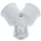 E27 Schraubsockel LED-Lampe 1 zu 2 Split Adapter Konversionssockel