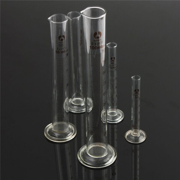 

5/10/25/50/100 мл Измерительный цилиндр со стеклянной градуировкой Трубка Круглое основание C Излив