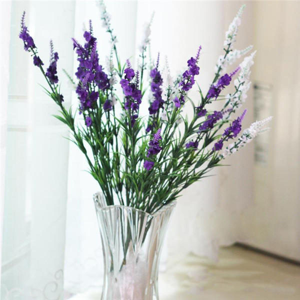 5 kleuren 38cm Kunstmatige Lavendel Simulatie Lavendel Zijde Bloem Home Wedding Decor