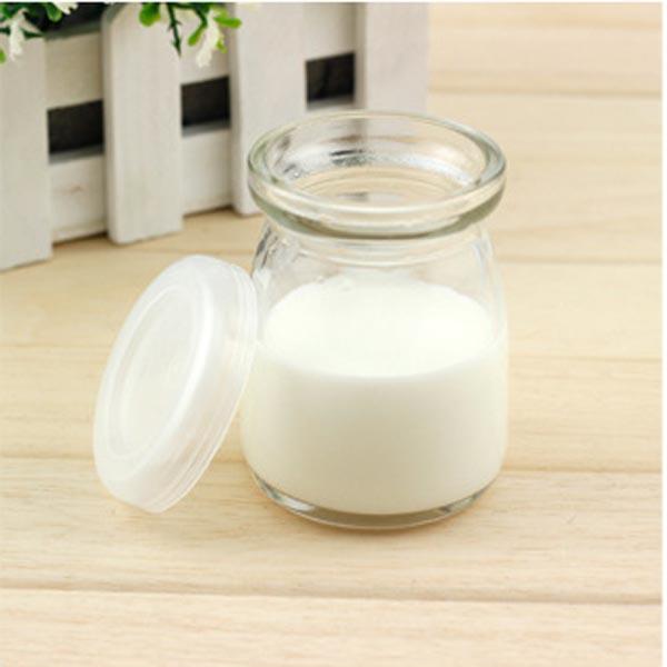 100ML Yoghurt Melk Glas Fles Pudding Cup High Temperature Resistant