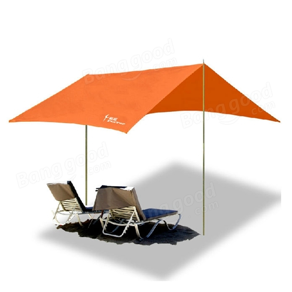 IPRee ™ Outdoor Camping Zelt Sonnenschirm Anti-UV wasserdicht Sun Shelter Canopy Markise Multi-Farben