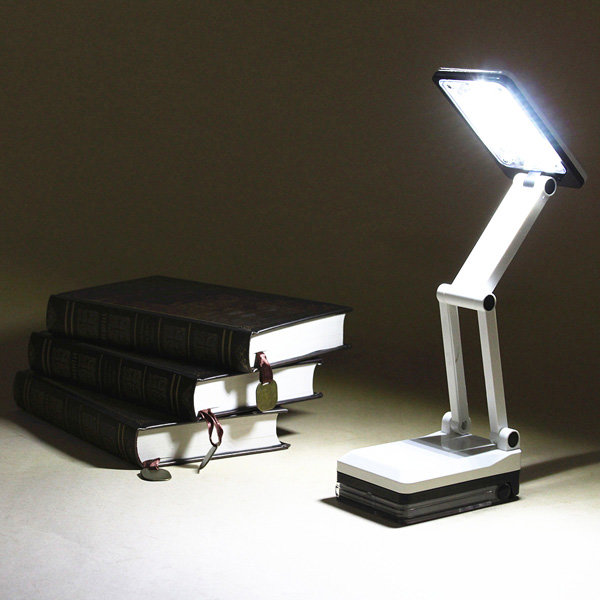 Portable folding led reading light 