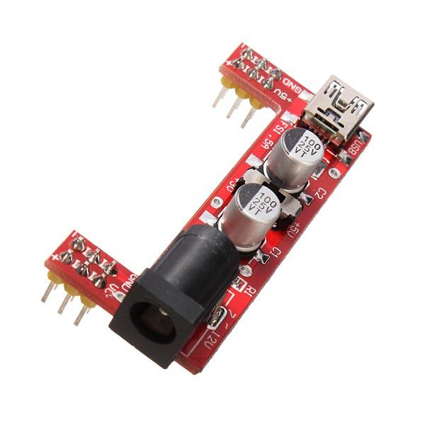 

2Pcs 2-Way 5V / 3,3 В Макетная Power Modul Geekcreit для Arduino - продукты, которые работают с официальными платами Ard