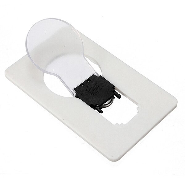 3pcs Tragbare LED-Kartenleuchte Taschenlampe Portemonnaie Notlicht