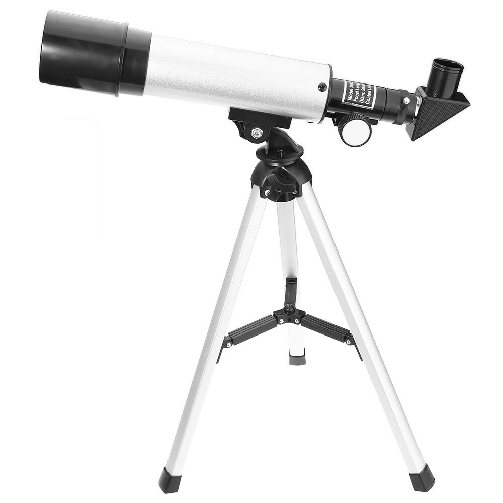 360x50 Profesyonel Astronomik Teleskop Refrakter Teleskop Ile Taşınabilir Tripod Keşif Oyuncaklar Çocuklar Yetişkinler için