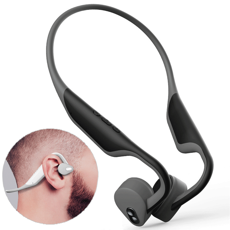 [Bluetooth 5.0] S.Wear BH128 Wireless Bluetooth Earphone Bone Conduction Quick Charging Headphone