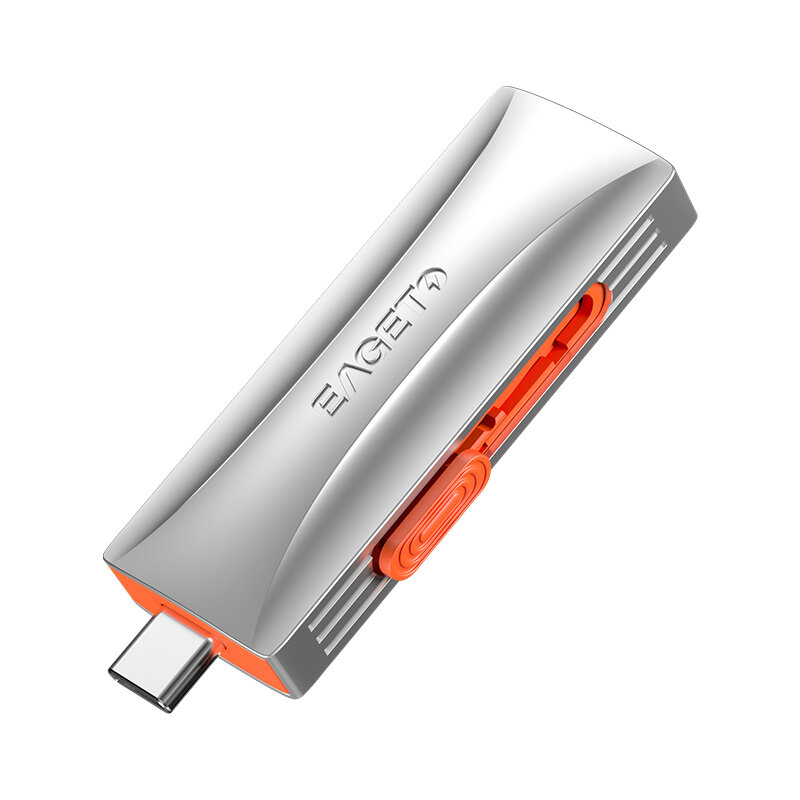 

EAGET SU33 128GB USB Flash Drive USB3.2 Gen2&Type-C 550Mb/s High Speed Pendrive Mini Portable Memory U Disk for TV Lapto