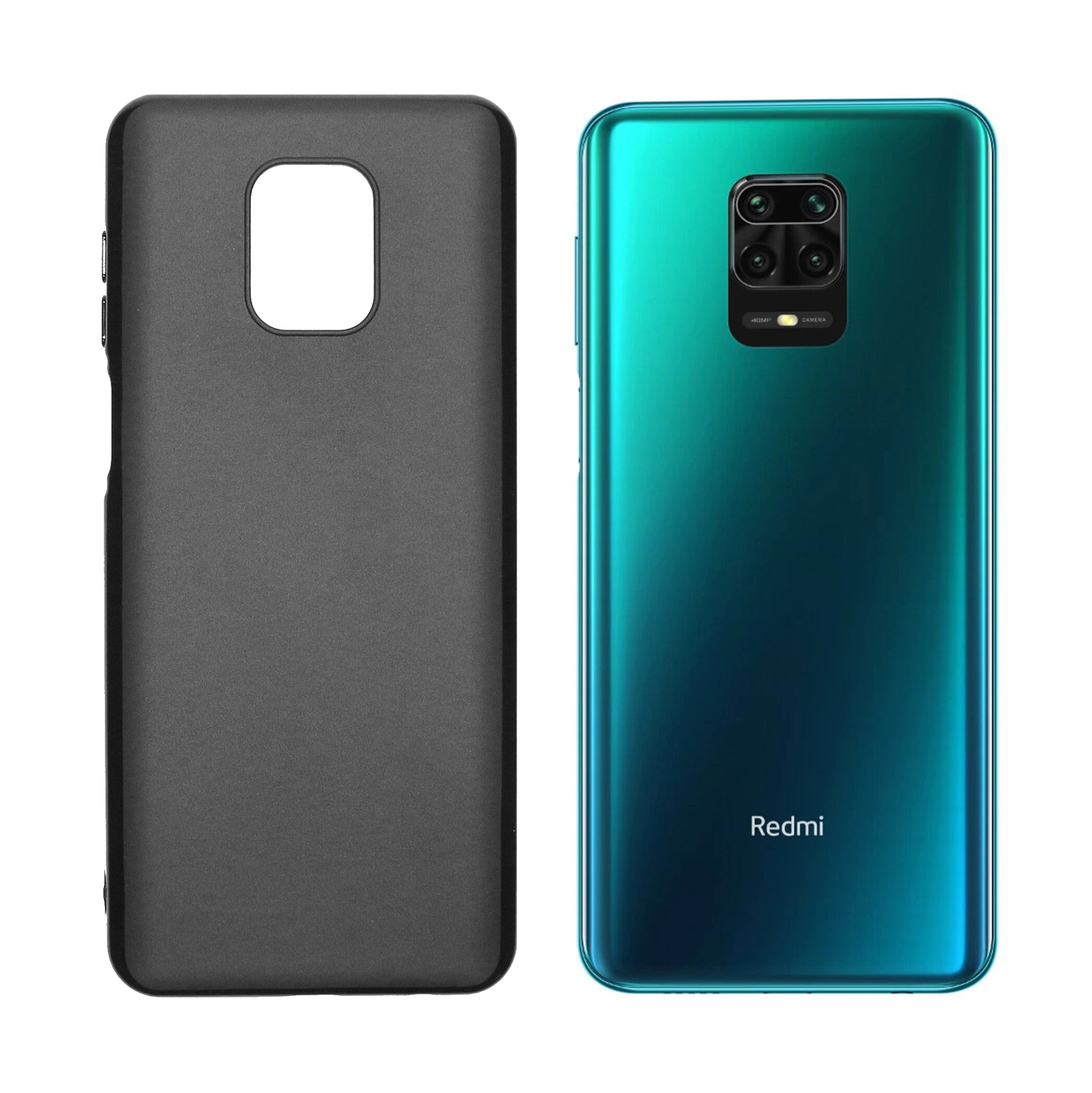 Bakeey Pudding Frosted Shockproof Ultra-thin Non-yellow Soft TPU Protective Case for Xiaomi Redmi Note 9S / Redmi Note 9