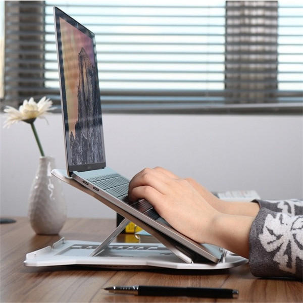 Cooskin YDA006 Geventileerde 360 graden draaibaar Vouwbare Duurzame Laptop Stand Telefoon Tablet Hou