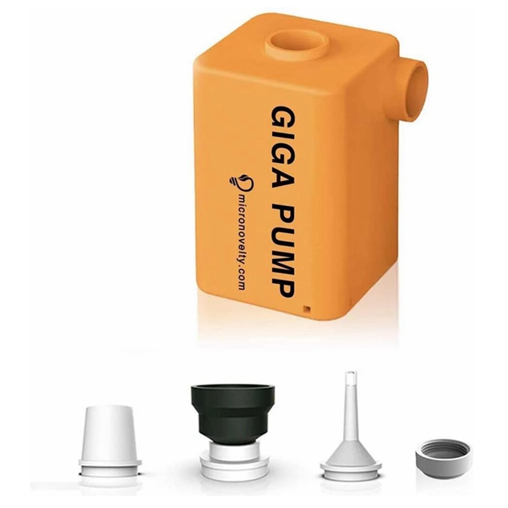 GIGA Pomp Draagbare Mini Elektrische Inflator USB Opladen Multifunctionele Outdoor Camping Luchtpomp