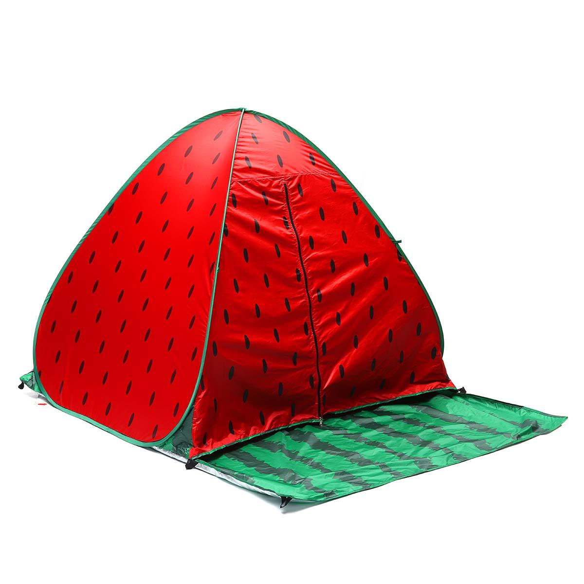 Outdoor-Camping 2-3 Personen automatische Zelt Pop-up wasserdicht UV Proof Strand Sonnenschirm Shelter