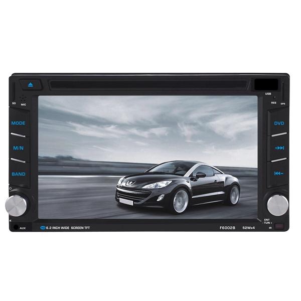 F6002b 6 2 Inch 2 Din Car Dvd Stereo Mp3 Player Bluetooth Touch