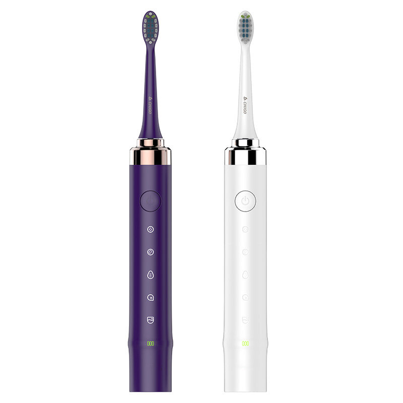

CHIGO CG - 103 Sonic Electric Toothbrush 5 Brush Modes Essence Sonic Electric Wireless USB Rechargeable Toothbrush IPX7
