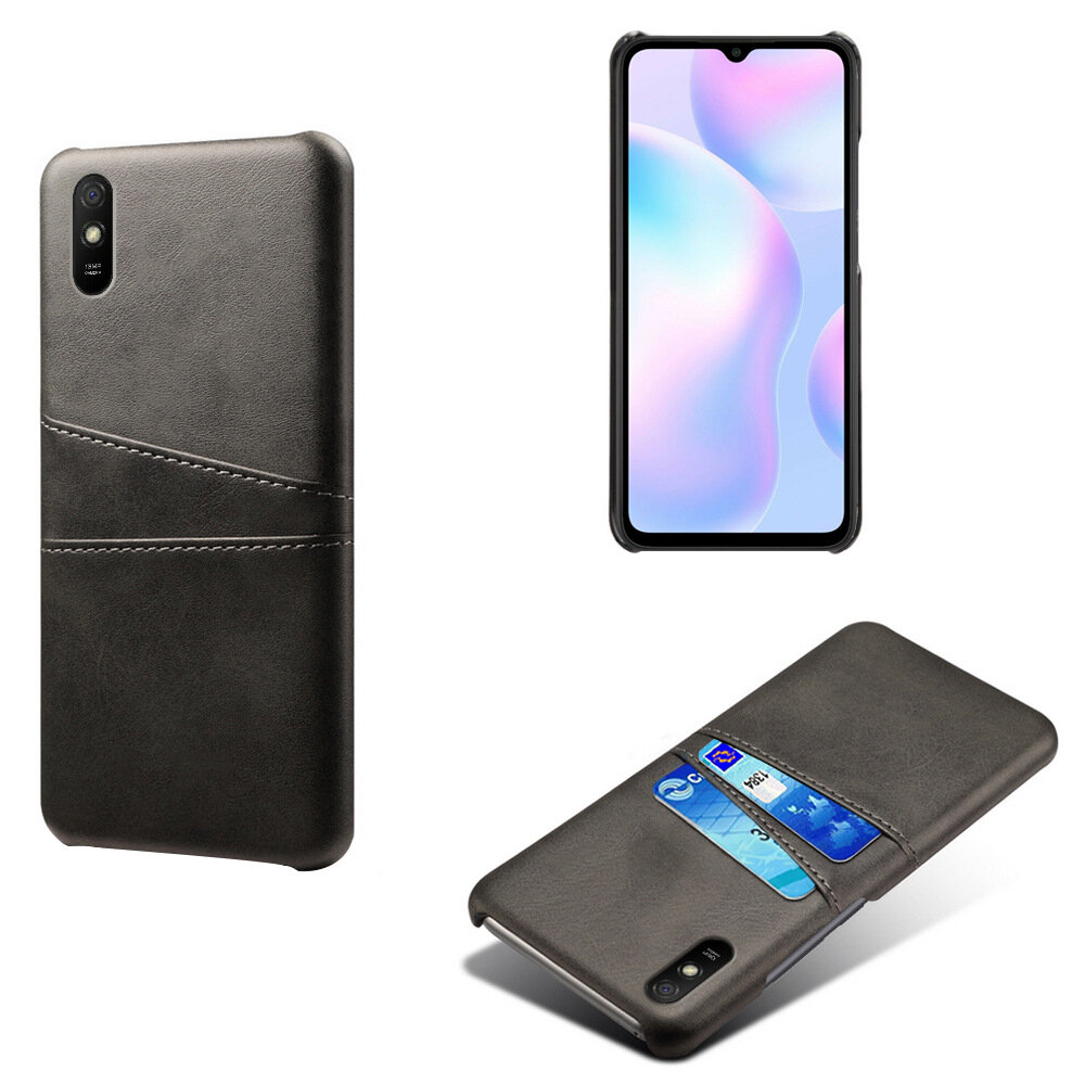 

Bakeey for Xiaomi Redmi 9A Case Luxury PU Leather with Multi Card Slot Bumpers Shockproof Anti-Scratch Protective Case N