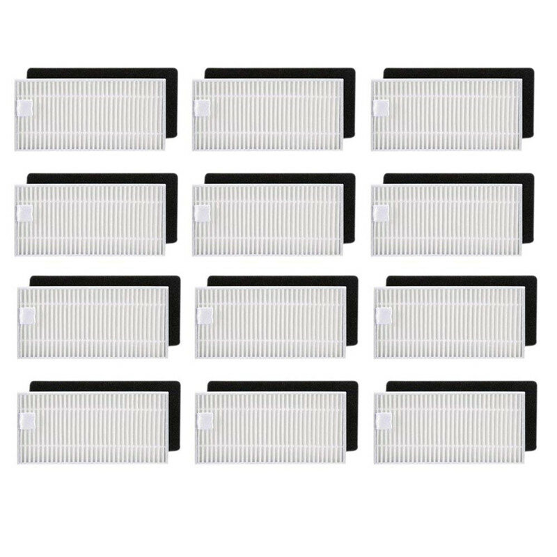 

12pcs HEPA Filters Replacements for Ecovacs Deebot N79 N79S Vacuum Cleaner Parts Accessories [Non-Original]