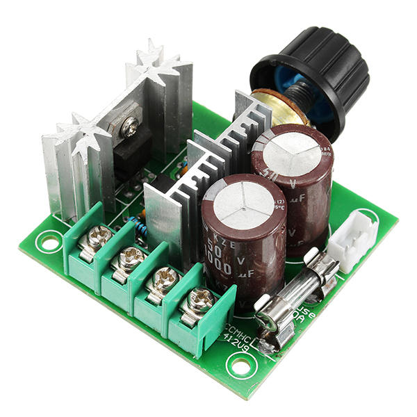 

3pcs DC 12V-40V 10A 13Khz Motor Speed Controller Pump PWM Stepless Speed Change Speed Control Switch Large Torque 50V 10