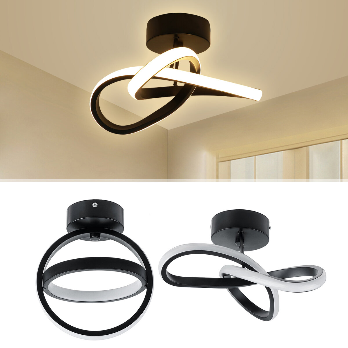 85-265V Ceiling Light Lighting Fixtures Lamp Corridor Hallway Entryway Aisle Cloakroom