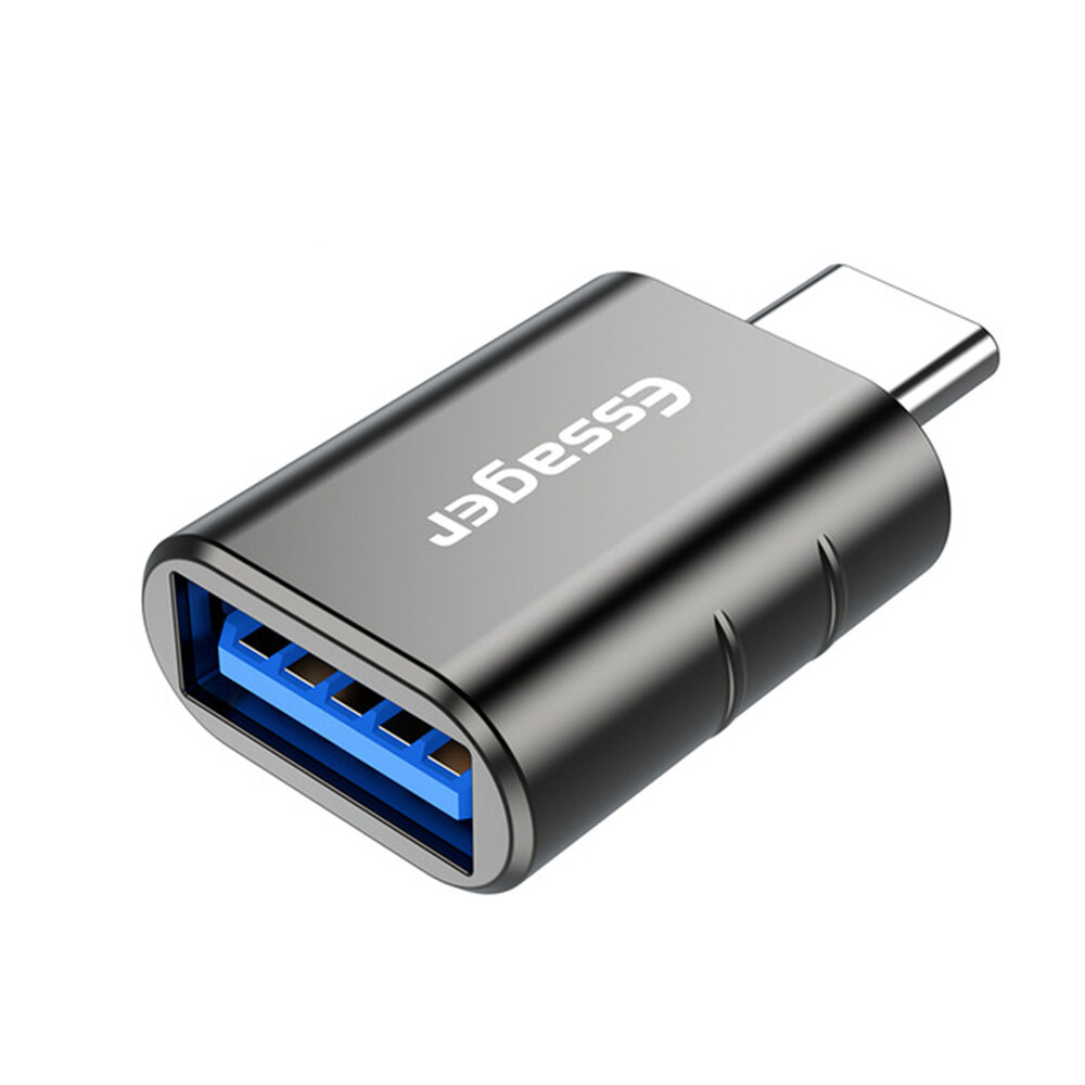 

Essager USB to Type-C OTG Adapter USB 3.0 to USB-C Male Converter For Huawei P30 P40 Mate 40 Pro OnePlus 8Pro 8T