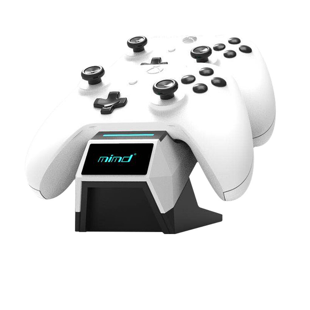MIMD Game Controller Dual Charger Dock Oplaadstandaard Oplaadbasis voor Xbox-serie XS met 2 batterij
