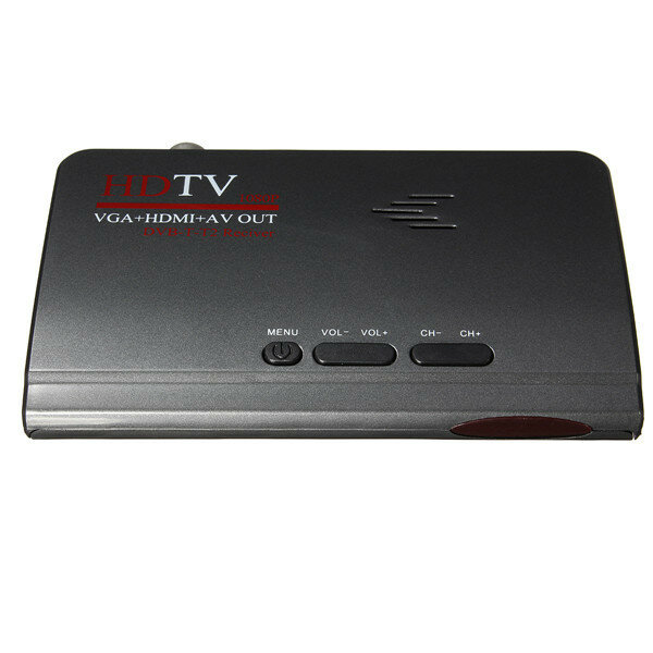 T2 Digitale terrestre HDMI 1080P Ricevitore VGA AV CVBS con Telecomando HDMI TV HD 1080P VGA DVB-T2 Box TV Elviray Ricevitore TV Tuner DVB-T 