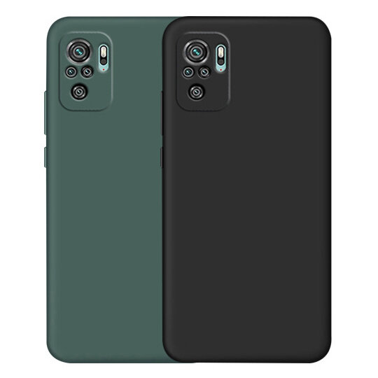 

Bakeey for Xiaomi Redmi Note 10 / Redmi Note 10S Case Smooth Shockproof with Lens Protector Soft Liquid Silicone Rubber