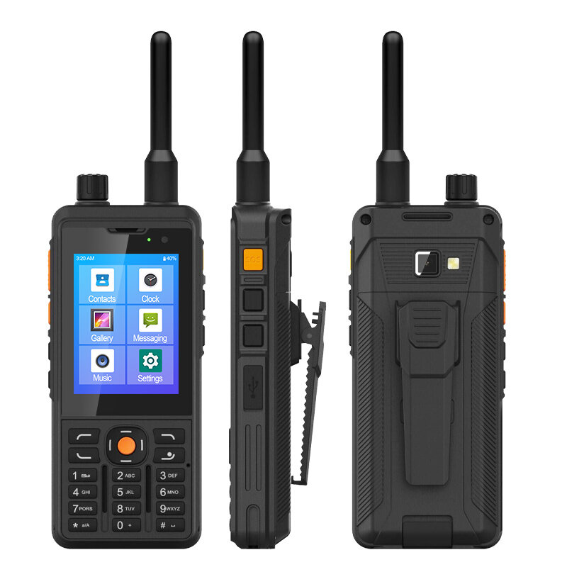 

UNIWA P5 Zello ПОС Walkie Talkie ПОС + DMR Digital Радио 4G IP68 Водонепроницаемы 5300 мАч 2,8 дюймов 1 ГБ + 8 ГБ с NFC