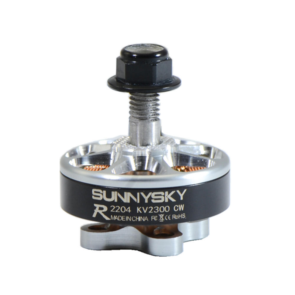 

Sunnysky E-R2204 2204 2300KV 3-4S Brushless Motor for RC Drone FPV Racing CW Screw Thread