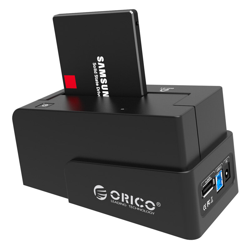 ORICO 6618US3 HDD SSD harde schijf Dockingstation Ondersteuning 16TB USB3.0 SATA HDD SSD Tool-free i