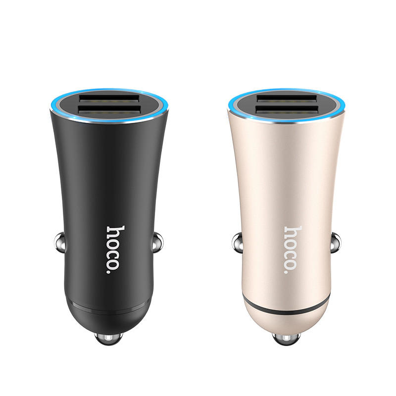 

HOCO Z30A 3.1A Dual USB Fast Charge Car Charger for iPhone XR XS Max for Samsung