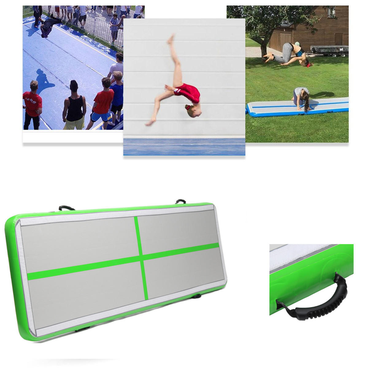 118x39x4inch Airtrack Gymnastics Mat Inflatable GYM Air Track Mat For Tumbling Training Equipment