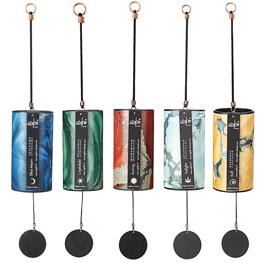 Zaphir vijf-elementen windgong handgemaakte helende instrument handbediende hanger