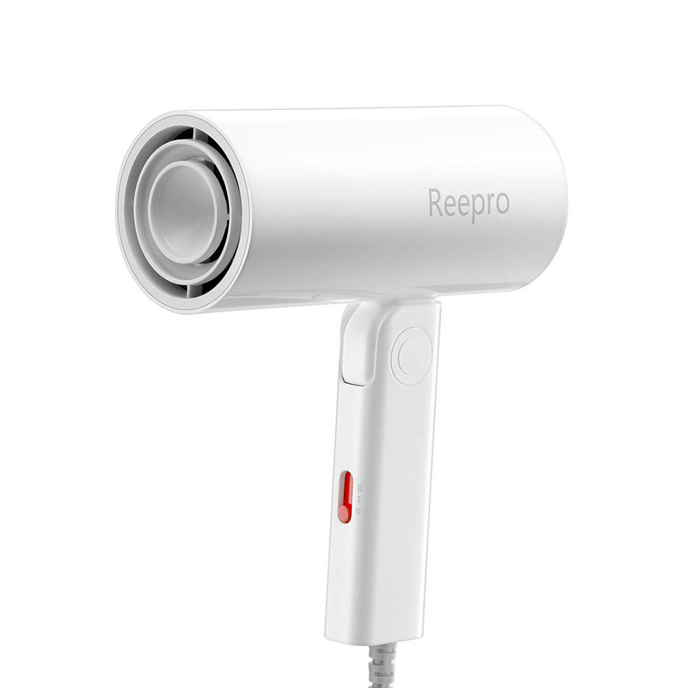 XIAOMI Reepro Mini Hair Dryer Foldable & Portable Negative Ion Electric Quick Dry Three-gear Adjustment Temperature Low Roise Blow Dryer