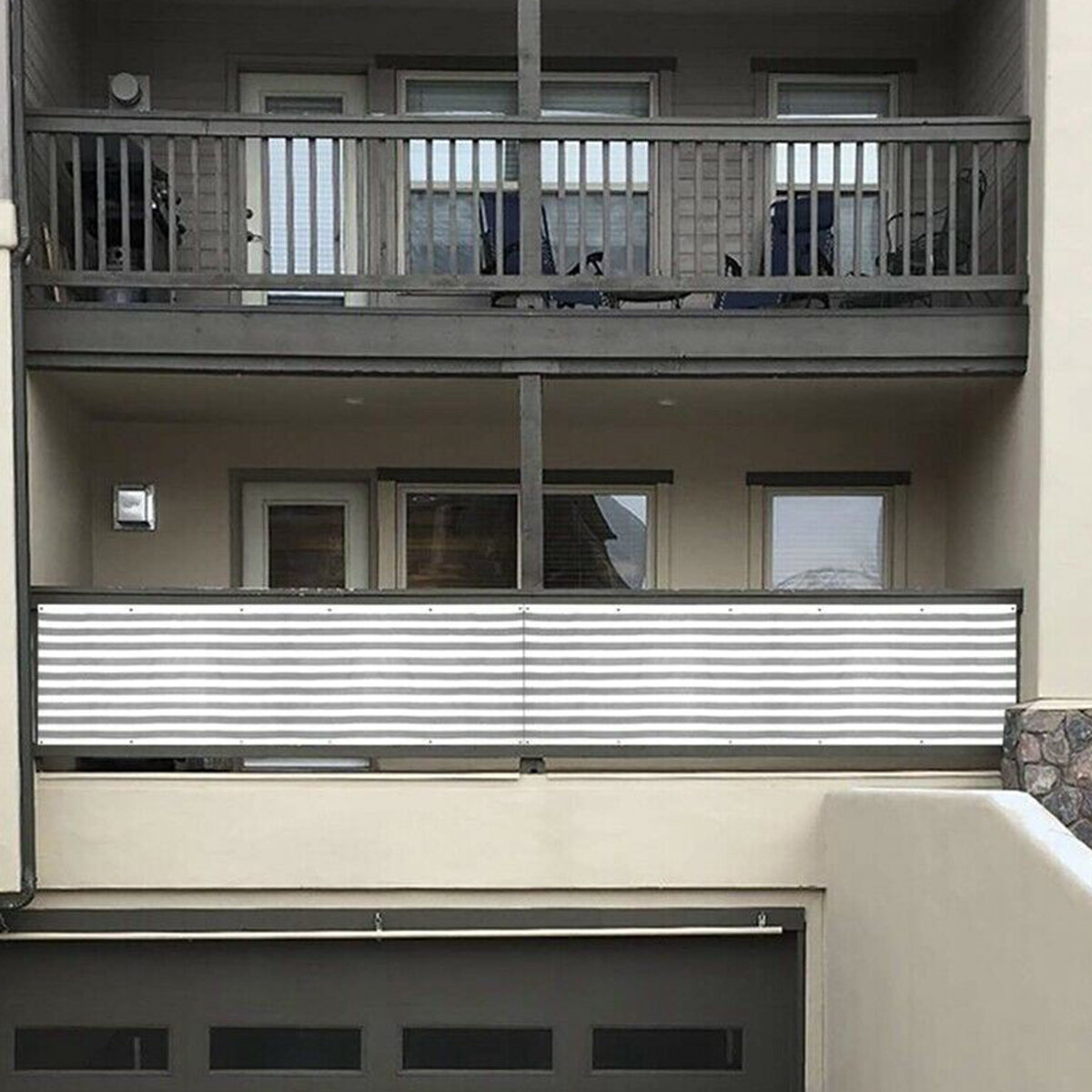 

6M Deck Balcony Privacy Screen Fence Garden Sunshade Wall Panel