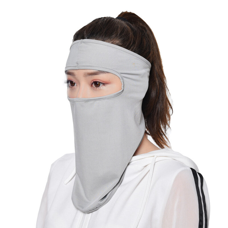 Lycra soft face mask dustproof outdoor cycling motorcycle windproof sunproof cs scarf