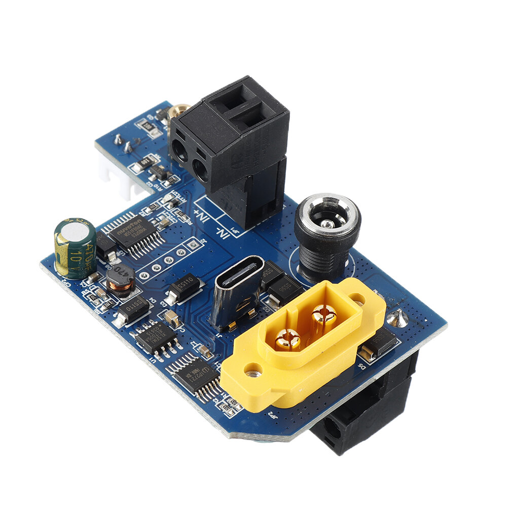 Multi-interface Power Input Fan Control Board for Power DIY Module 3 Speed Mode Adjustment 6-70VDC