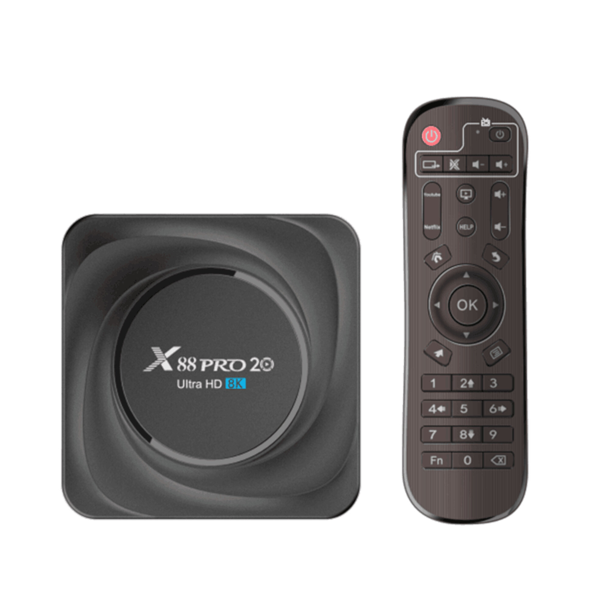 X88 PRO 20 RK3566 Android 11.0 HD 8K H.265 BT4.2 4GB RAM 32GB ROM 2.4G 5G WIFI bluetooth Smart TV Box Youtube Netflix Go