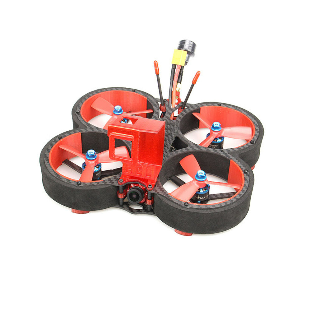 HGLRC Veyron 3 136mm F4 ZEUS 35A ESC 3 Inch 4S ／ 6S Cinewhoop FPV Racing Drone PNP BNF w／ Caddx Ratel 1200TVL Camera