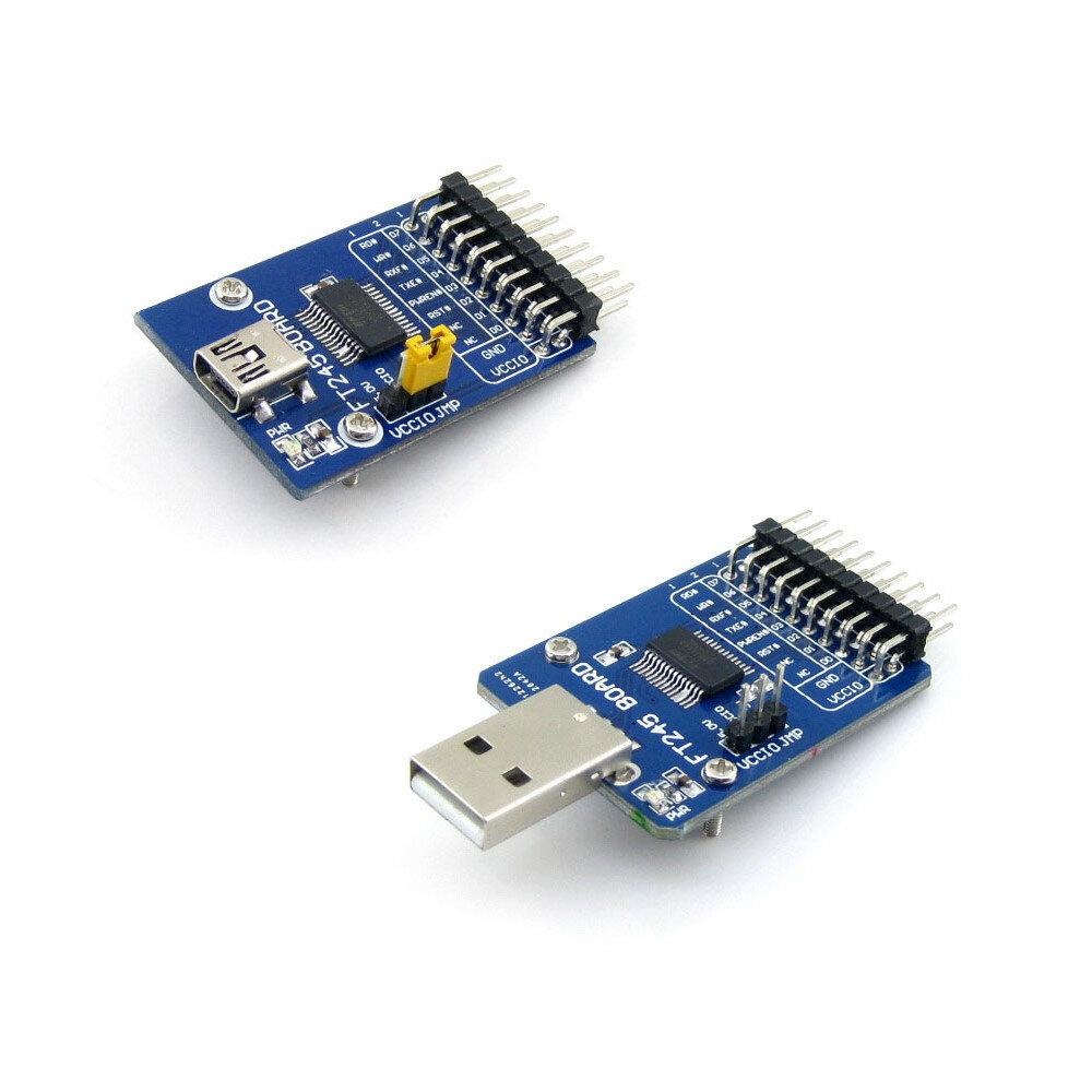 Waveshare? FT245 FT245RL USB to FIFO Module Communication Development Board Mini/Type-A Interface