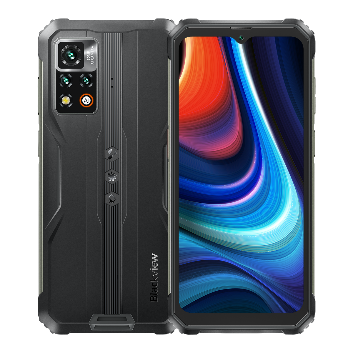 Blackview BV9200 14GB 256GB Helio G96 NFC 6.6 inch 120Hz 50MP Camera 66W Fast Charge 30W Wireless Charge IP68 IP69K Waterproof Octa Core 4G Rugged Smartphone
