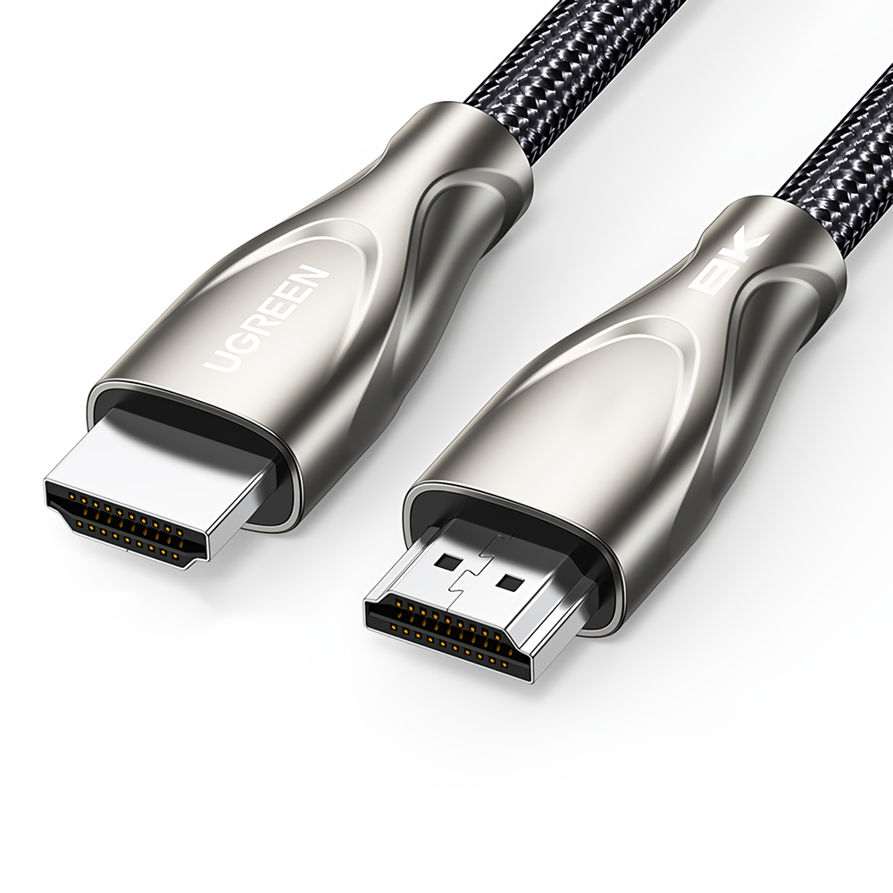 Ugreen HDMI-compatibele 2.1 Videokabel 8K 60Hz 45Gbps Zinklegering Connector 1m 2m 3m Ondersteuning 